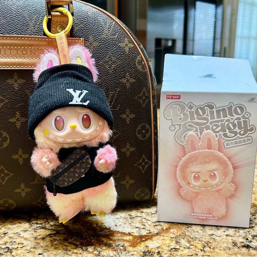 Labubu Loyalty with LV outfit
